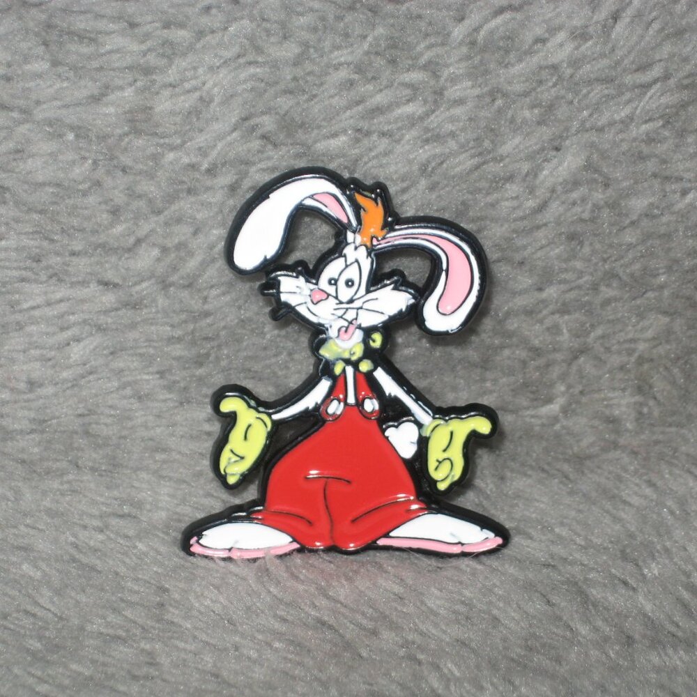 1990s Movie Who Framed Roger Rabbit Metal Enamel Pin 25106A2